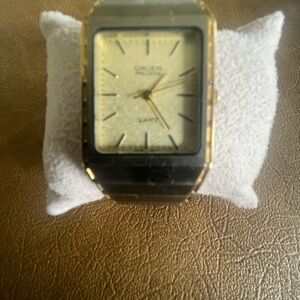 Gold and Silver GRUEN Precision Quartz Watch